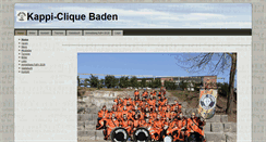 Desktop Screenshot of kappi-clique.ch
